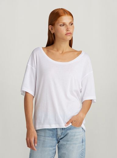 Back Seam Loose Top